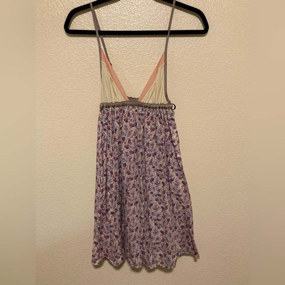Free People
M(8) Bohemian, summer, mini dress, reversible